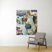 猫と静物威厳があるMacke タペストリー (インサイチュ)