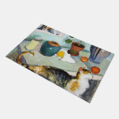 猫と静物威厳があるMacke ドアマット (アングル)