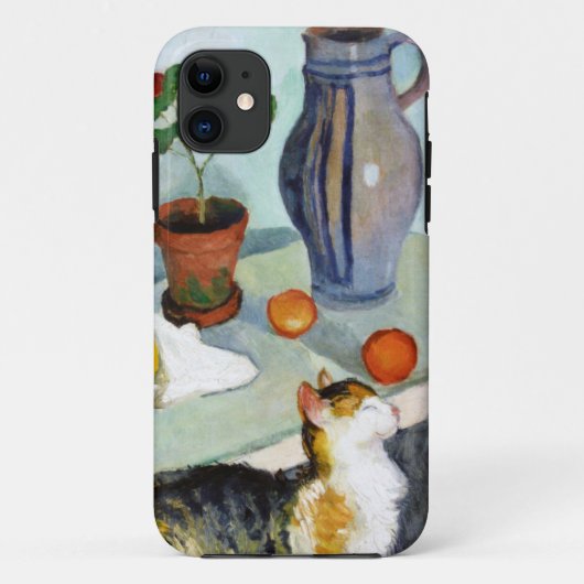 猫と静物威厳があるMacke Case-Mate iPhoneケース (裏面)