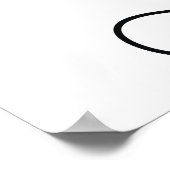 猫と音楽 ポスター (角)