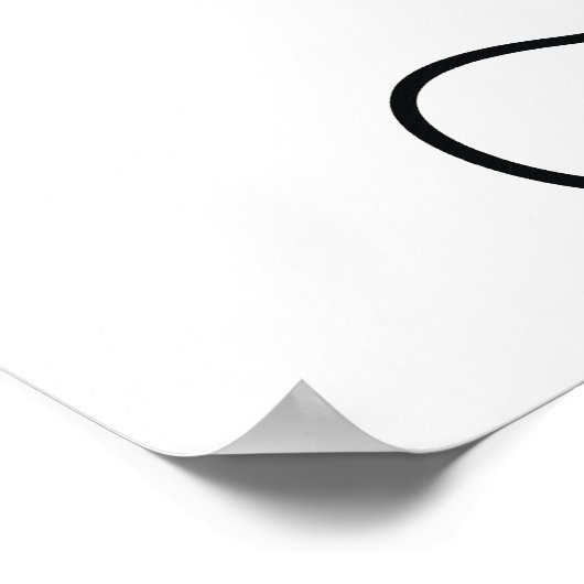 猫と音楽 ポスター (角)