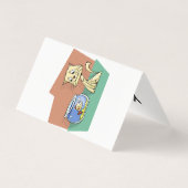 猫と魚のボウルのクリップアート (裏面)