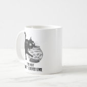 猫と魚 コーヒーマグカップ (正面左)