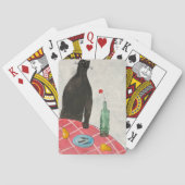 猫と魚 トランプ (裏面)