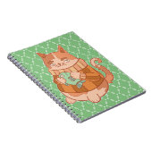 猫と魚 ノートブック (右側)
