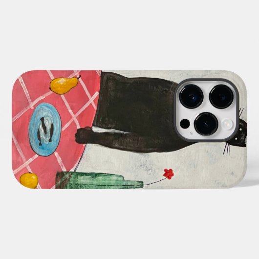 猫と魚 Case-Mate iPhoneケース (裏面 (横))