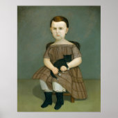 猫と ポスター (正面)