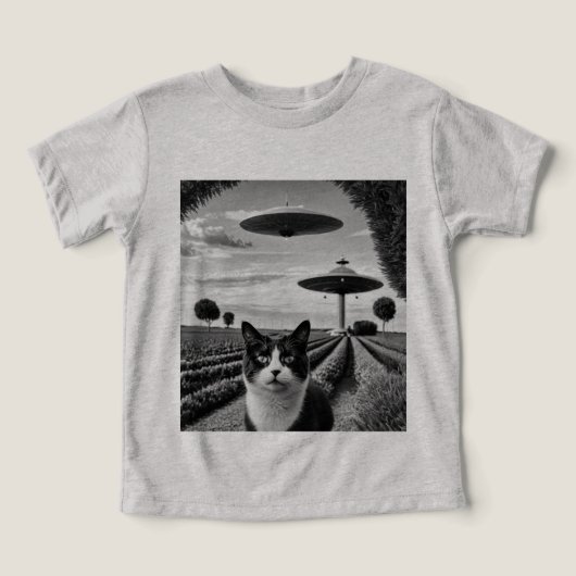 猫とUFO (デザイン正面)