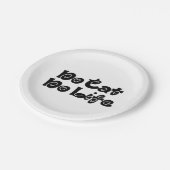 猫なし ペーパープレート (アングル)