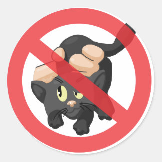 猫なし ラウンドシール