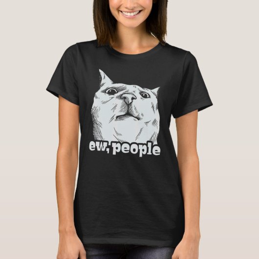 猫なんて大嫌い Tシャツ (正面)