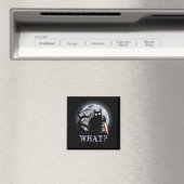 猫なんと殺意のある黒猫とナイフのハロウィーン マグネット (インサイチュ (食洗機))