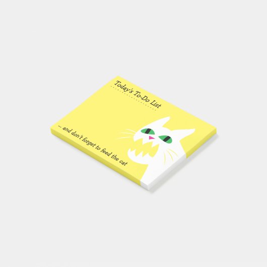 猫におもしろいな大騒ぎを食べ物を与えれば蜂蜜はリストします ポストイット (アングル)