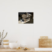 猫にまつわるミームポスター ポスター (キッチン)