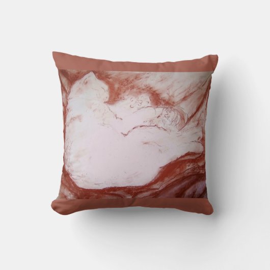 猫によっては枕が夢を見ます クッション (正面)