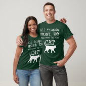 猫による承認が必要な友達のみ クラシック Tシャツ (ユニセックス)