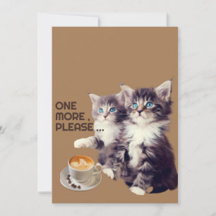 猫にコーヒーを。 招待状