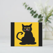 猫にブーをかける ポストカード (スタンド正面)