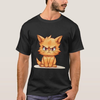 猫に嫌な真似をする Tシャツ