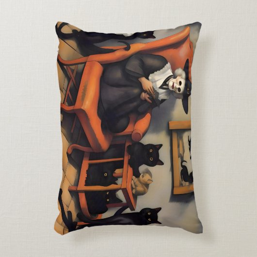 猫に対して気持ちが悪い アクセントクッション (正面(垂直))