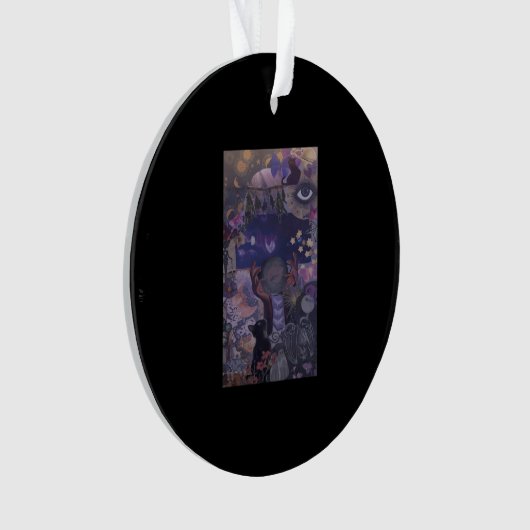 猫に対する気の利いた意地の良さ オーナメント (正面)