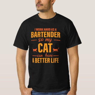 猫に対する野蛮な愛 Tシャツ