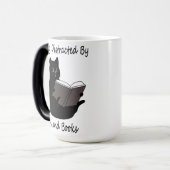 猫に気づきやすい本やかわいい猫への贈り物 モーフィングマグカップ (正面左)