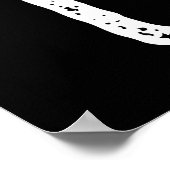 猫に気を取られる ポスター (角)