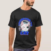 猫に溺れている Tシャツ (正面)