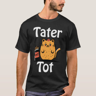 猫に触れる Tシャツ