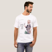 猫に関するフロイトの名言 Tシャツ (正面フル)