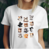 猫ぬいぐるみコレクション Tシャツ