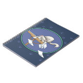 猫のいたずら模様 ノートブック (左側)