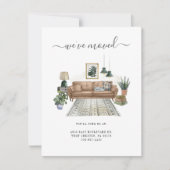 猫のおしゃれな動きのお知らせ引っ越しました (正面)