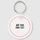 猫のおじいちゃんを人間におもしろい昇進 キーホルダー (裏面)