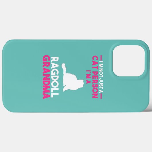 『猫のおばあちゃんおばあちゃん』  Case-Mate iPhoneケース (裏面 (横))