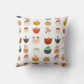 猫のおもしろいクリスマス クッション (裏面)