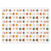 猫のおもしろいクリスマス テーブルクロス (正面(横))