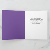 猫のおもしろいデザインが目的の誕生日 カード (内部)