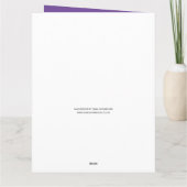 猫のおもしろいデザインが目的の誕生日 カード (裏面)