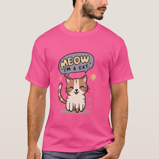 猫のおもしろいハロウィーンのコスチューム猫好き Tシャツ (正面)