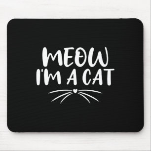 猫のおもしろいハロウィーンの衣装カップル202 マウスパッド