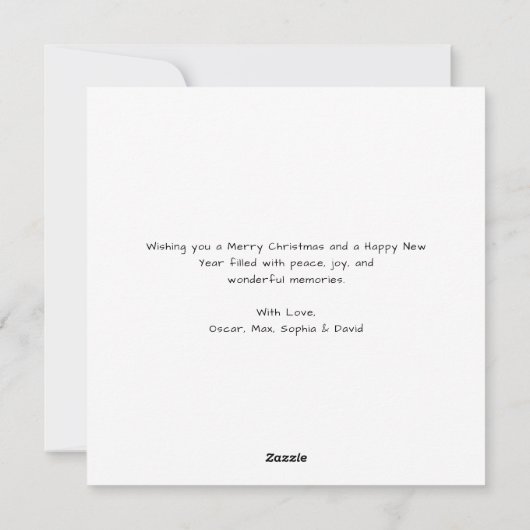 猫のおもしろい写真はクリスマスの犬のペットをいけな定義 シーズンカード (裏面)