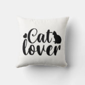 猫のおもしろい引用文 クッション (裏面)