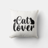 猫のおもしろい引用文 クッション (正面)