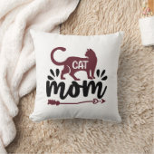 猫のおもしろい引用文 クッション (ブランケット)