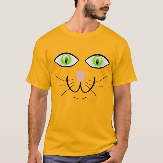 猫のおもしろい引用文 Tシャツ (正面)