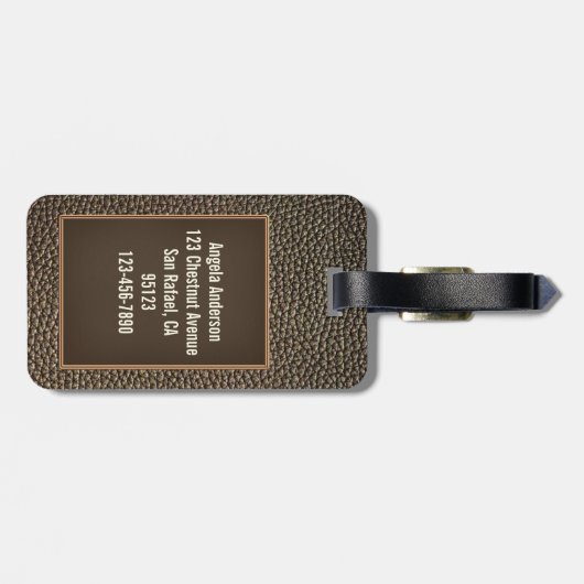 猫のおもしろい荷物ユーモアのあるタグ ラゲッジタグ (裏面横)