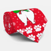 猫のお尻クリスマス ネクタイ (ロール)
