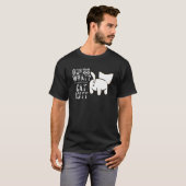 猫のお尻 猫の飼い主 猫好き 猫グッズ ギフト Tシャツ (正面フル)
